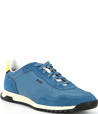 Hugo Boss Men's Zayn Suede Low Profile Sneakers