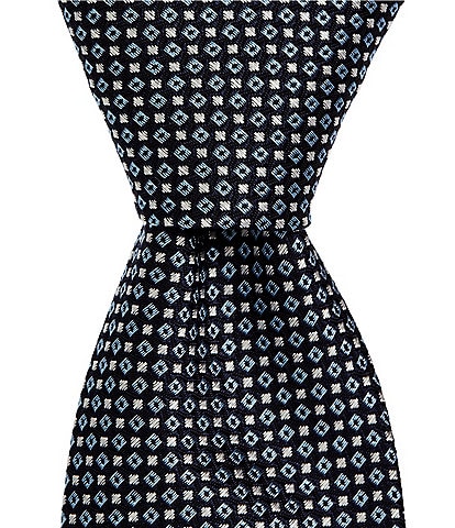 Hugo Boss Micro Neat Jacquard 3#double; Silk Blend Tie
