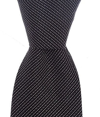 Hugo Boss Micro Pattern 2.95" Silk-Blend Tie