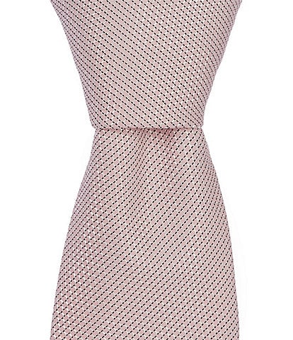 Hugo Boss Micro Pattern 2.95" Silk-Blend Tie