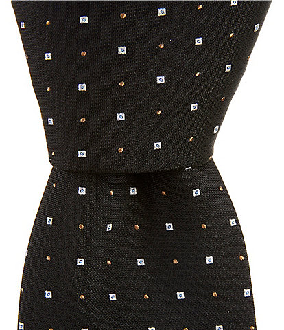 Hugo Boss Micro Pattern Jacquard Skinny 2 1/4" Silk Tie