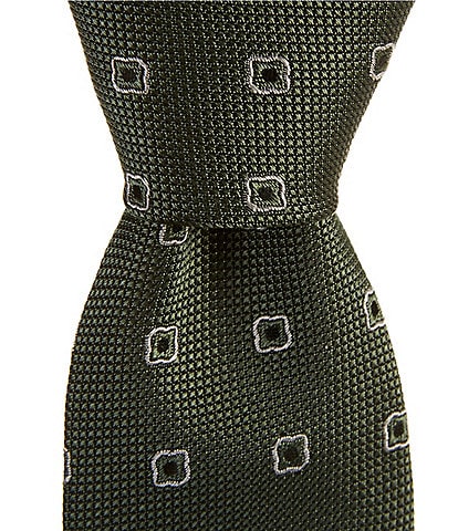 Hugo Boss Open Neat Jacquard 3#double; Silk Blend Tie