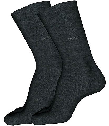 Hugo Boss RS Solid Crew Socks 2-Pack