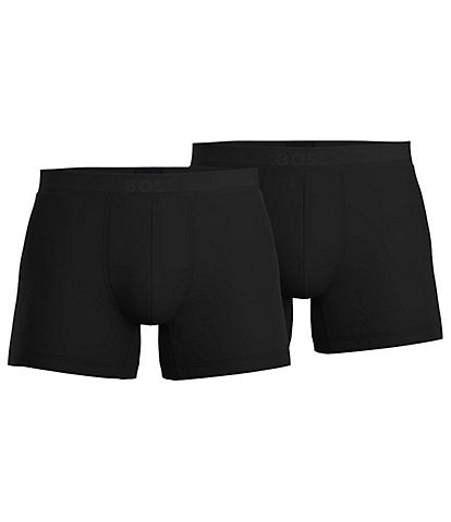 Hugo Boss Solid Boxer Briefs 2-Pack