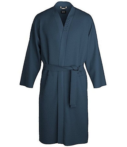 Hugo Boss Waffle Kimono Robe