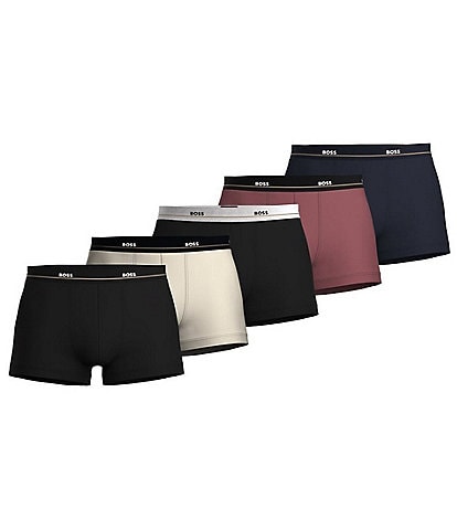 Hugo Boss Waistband Trunks 5-Pack