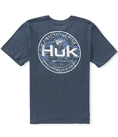 Huk Marlin Circle Performance Short Sleeve T-Shirt