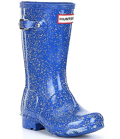 Hunter Girls' Original Giant Glitter Waterproof Rain Boots (Youth)
