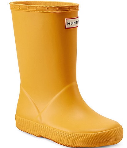 Hunter Kid's First Classic Waterproof Rain Boots (Infant)