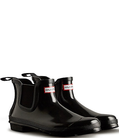 Hunter Original Chelsea Gloss Rain Booties