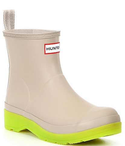 Hunter Play Short Translucent Outsole Rain Boots