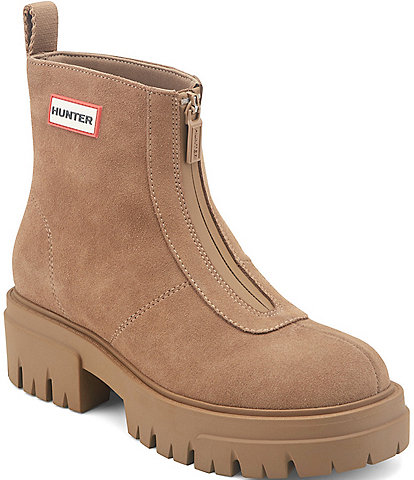 Hunter Women's Gemma Waterproof Suede Booties