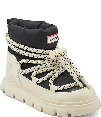Hunter Women's Marlay Lace Up Winter Booties
