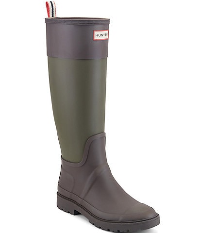 Hunter Women's Nissa Waterproof Tall Rubber Rain Boots