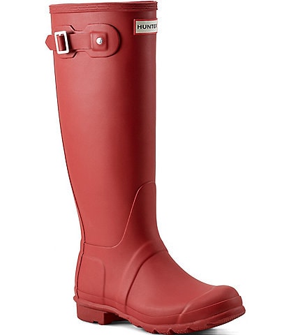 Hunter Women's Original Matte Buckle Strap Rain Boots