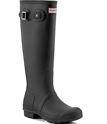 Hunter Women's Original Matte Buckle Strap Rain Boots