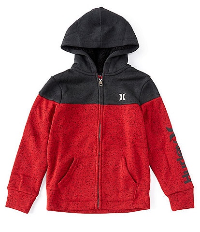 Hurley Kids' Cotton Jersey Hoodie & Scrunchie