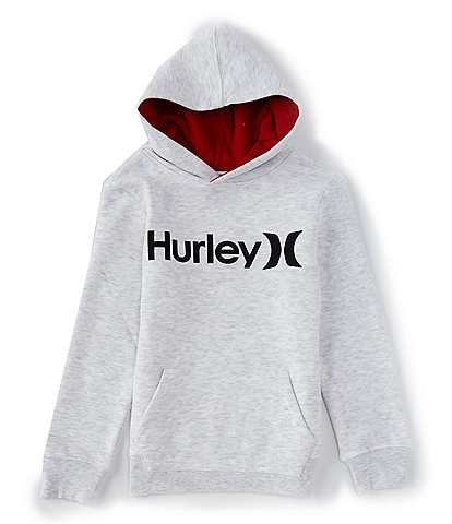 Hurley Big Boys 8-20 Long-Sleeve Heat Fleece Hoodie