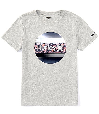 Hurley Big Boys 8-20 Short Sleeve Americana Circle T-Shirt