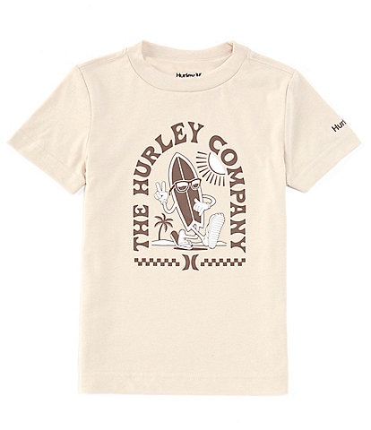 Hurley Big Boys 8-20 Short Sleeve Board Dude Graphic T-Shirt