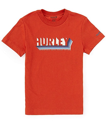 Hurley Big Boys 8-20 Short Sleeve Shadow Blinds T-Shirt