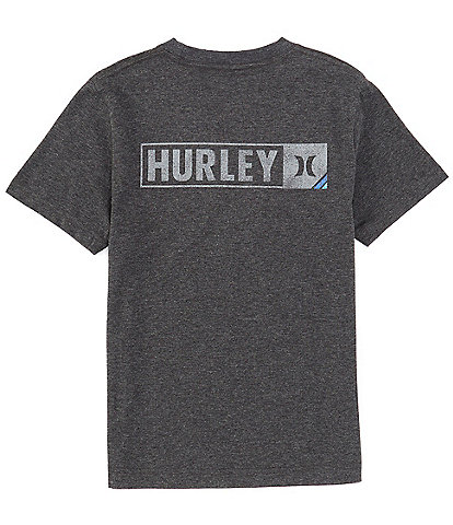 Hurley Big Boys 8-20 Short Sleeve Slashed T-Shirt