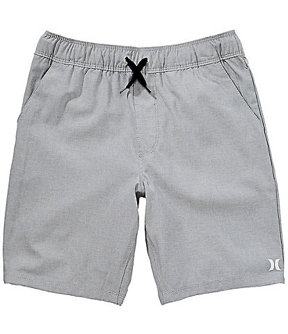 Hurley Big Boys Solid Stretch Twill Hybrid Pull-On Shorts