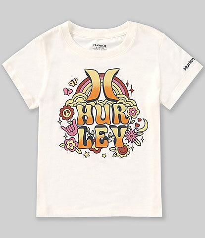 Hurley Big Girls 7-16 Short Sleeve Graphic T-Shirt