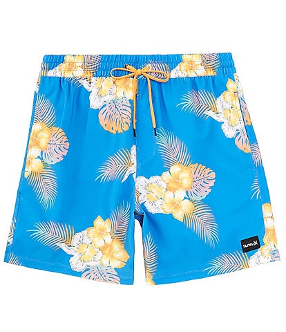 Hurley Cannonball Santiago Print 17" Outseam Volley Shorts