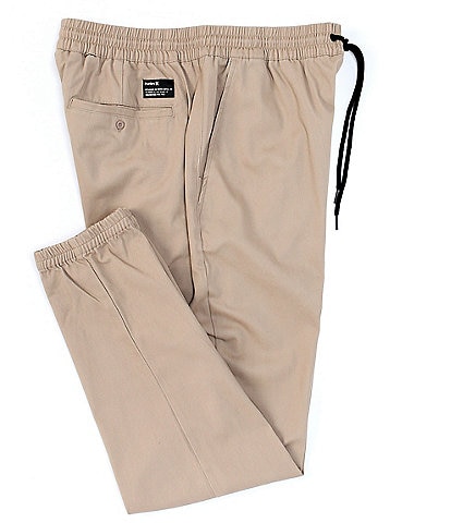 Hurley Drawcord Waist Outsider Icon Straight-Fit Jogger Pants