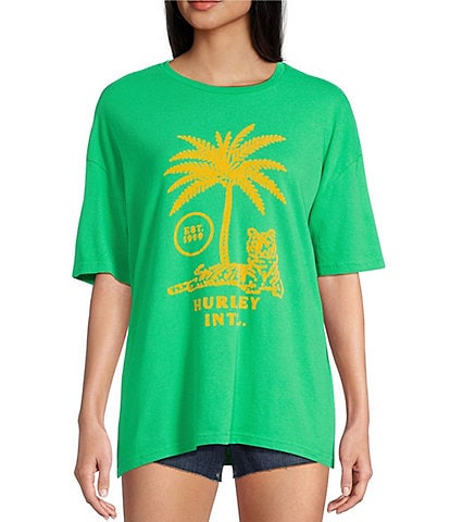 Hurley Ex Libris Short Sleeve Boyfriend T-Shirt