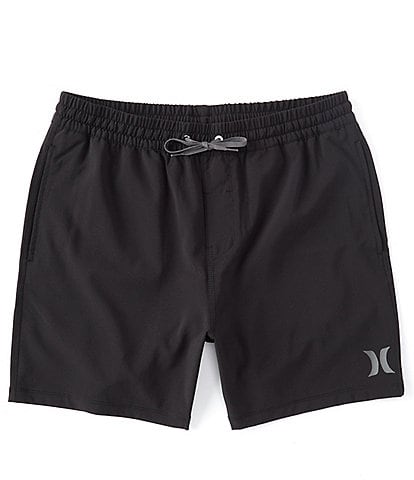 Hurley Icon One & Only Solid 17#double; Outseam Volley Shorts