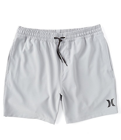 Hurley Icon One & Only Solid 17#double; Outseam Volley Shorts