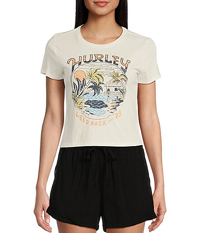 Hurley Lei D Back Baby Graphic T-Shirt
