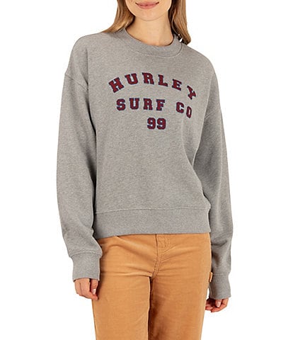 Hurley Letterman Crew Neck Pullover