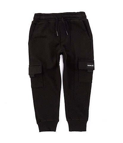 Hurley Little Boys 2T-7 Cargo Fleece Jogger Pants