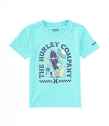 Hurley Little Boys 2T-7 Short Sleeve Board Dude T-Shirt