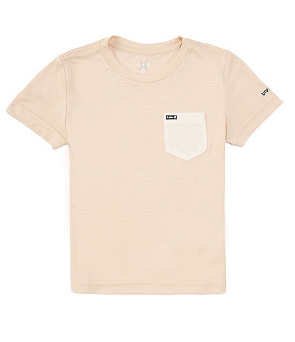 Hurley Little Boys 2T-7 Short Sleeve Contrast-Pocket Swim T-Shirt