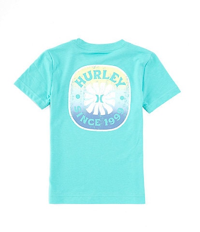 Hurley Little Boys 2T-7 Short Sleeve Radial Graphic T-Shirt