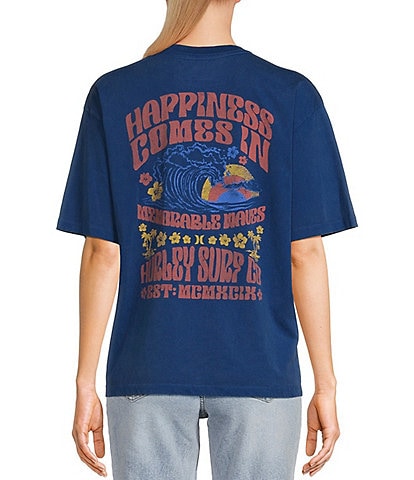 Hurley Memorable Waves Short Sleeve Graphic T-Shirt