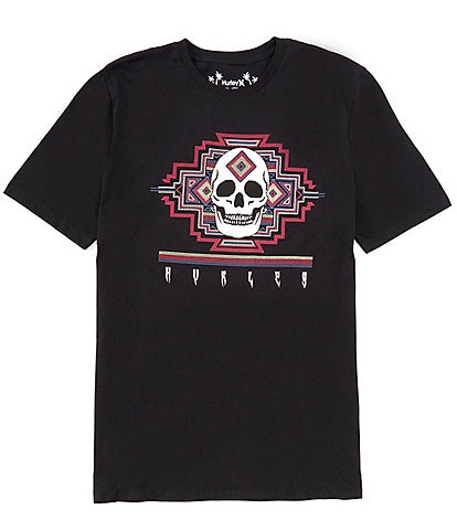 Hurley Navalight Skull Short Sleeve Jersey T-Shirt