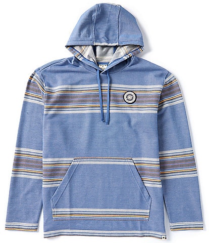 Hurley OG Long Sleeve Striped Hooded Poncho