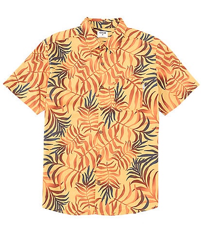 Hurley One & Only Lido Tropical Print Short Sleeve Woven Shirt