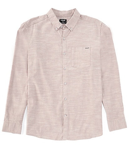 Hurley One And Only Long Sleeve Stretch Woven Shirt