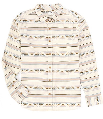 Hurley Portland Long Sleeve Organic Flannel Shirt