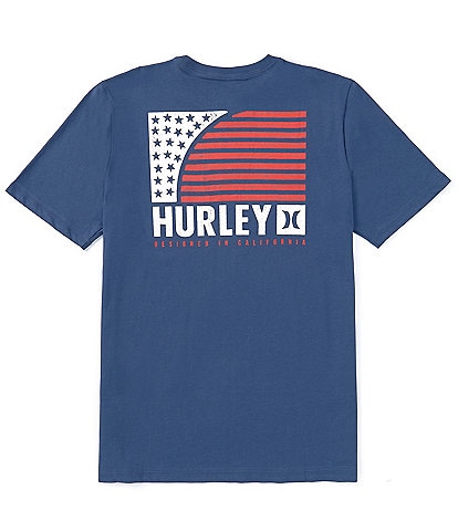 Hurley Short Sleeve Ameribarrel Graphic T-Shirt