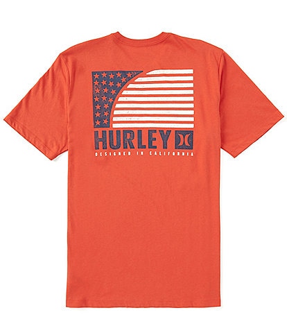Hurley Short Sleeve Ameribarrel Graphic T-Shirt