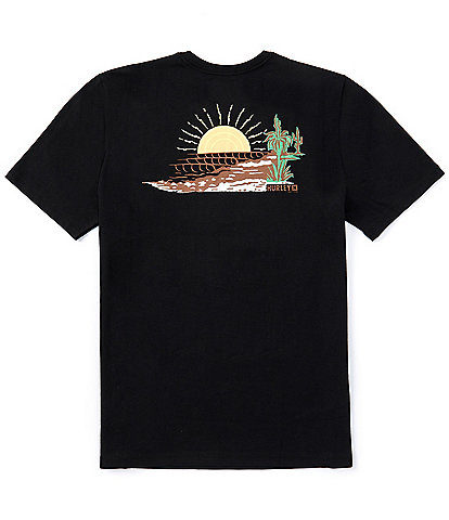 Hurley Short Sleeve H2O-Dri Cactus Point Graphic T-Shirt