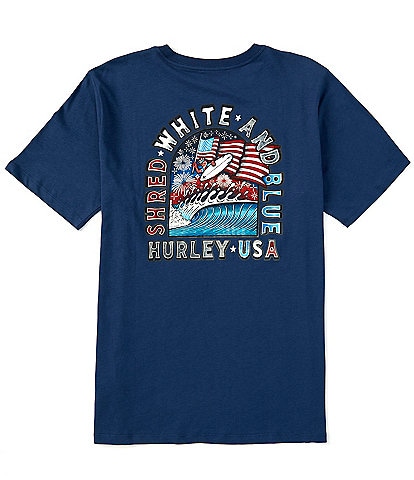 Hurley Short Sleeve Indy Pendence Graphic T-Shirt