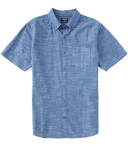 Hurley Short Sleeve One & Only Stretch Classic Fit Woven Shirt